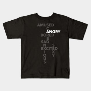 Angry Emotion Sci Fi Shirt Kids T-Shirt